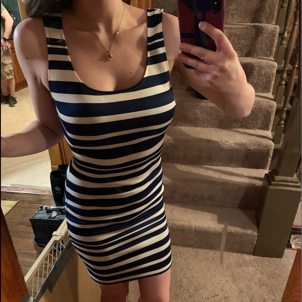 Horizontal Striped Dress